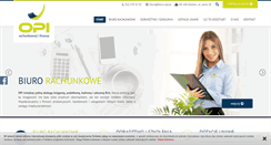 Desktop Screenshot of biuro-opi.pl